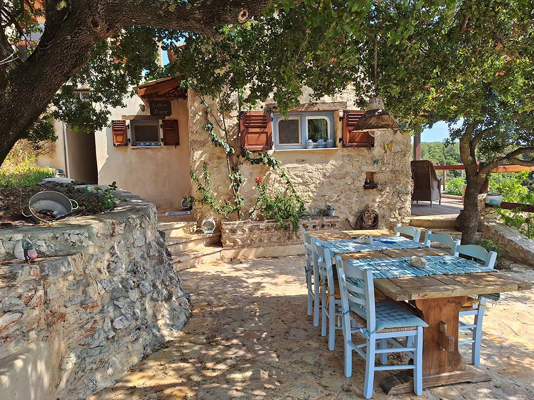 Het kleine huisje Diane & Herman Zakynthos